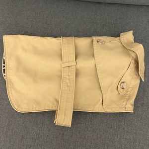 Dogs size small trench coat